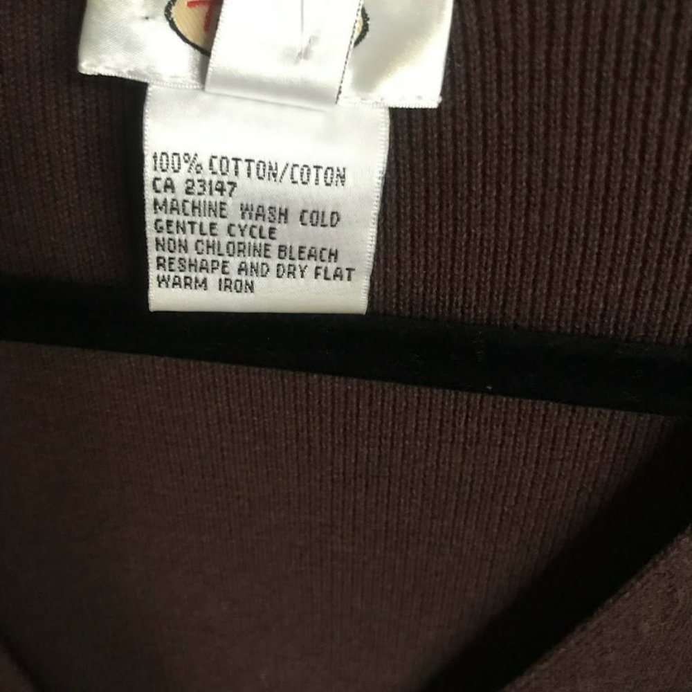 Talbots Open Front Long Line Duster Cardigan - image 3